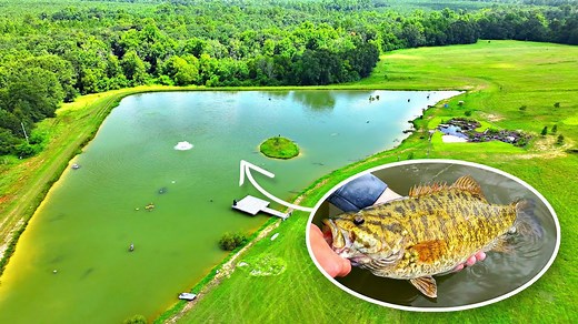 Journey of building a 5-acre pond 🏞️
