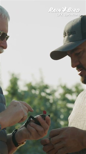 Rain Bird LFX Sprinklers - The best low flow farm sprinklers for agriculture irrigation.