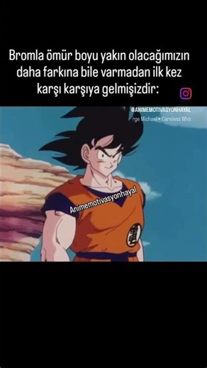 Böyle olduğun bron var mi? #anime #dragonball