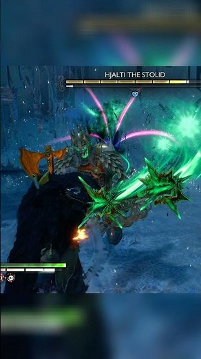 Shield Bashes Can't Save Hjalti From This BROKEN NG+ Build! ⚔️ #gmaing #godofwar #kratos