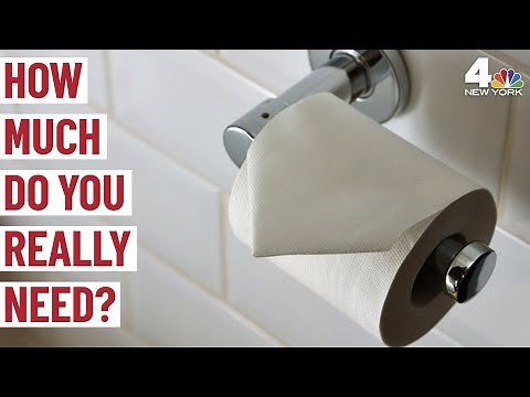 How Much Toilet Paper Do You Really Need? | NBC New York Coronavirus Coverage