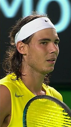 SIGNATURE Nadal winner around the net! 🫪
