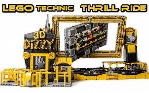 【乐高】炫酷的多向旋转机械