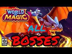 Minecraft World of Magic : Dragon Knight All Bosses