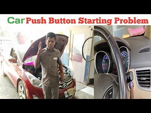 Car Push Button Starting Problem Hyundai Elantra