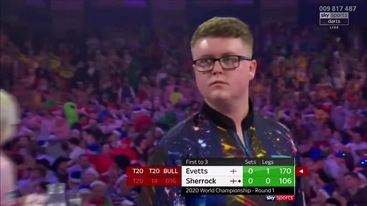 1.3M views · 2.2K reactions | "SHERROCK SMASHES THE GLASS CEILING" Fallon Sherrock made darting history last year as she beat Ted Evetts to become the first women to win in PDC World Championship history, sparking a whirlwind media storm! What a moment  | Professional Darts Corporation | Facebook