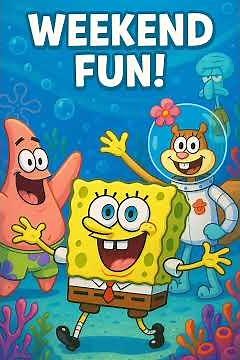 SpongeBob’s Weekend Adventure! 🌊✨ | Fun Kids Nursery Rhyme