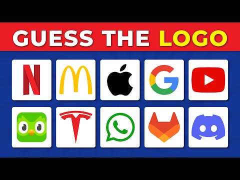 Guess 120 Logos in 3 Seconds | Easy to Expert (Logo Quiz)