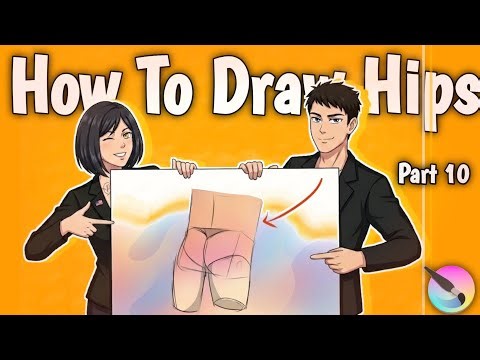 How To Draw Hips Part 10 | Step-by-Step Anatomy Tutorial for Beginners. #drawingtutorials