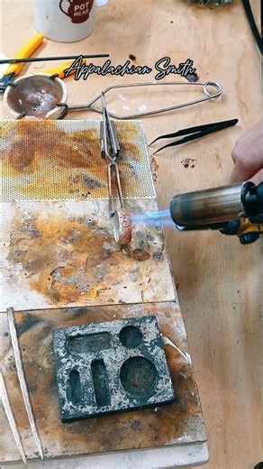 Working on something new #silversmith #tutorials #handmade #love #fyp