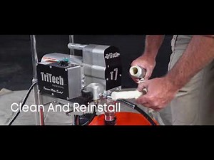 Tritech Paint Sprayers - Equipment Clean Up