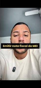 Emitir nota fiscal do MEI pelo celular #empreendedorismo #mei