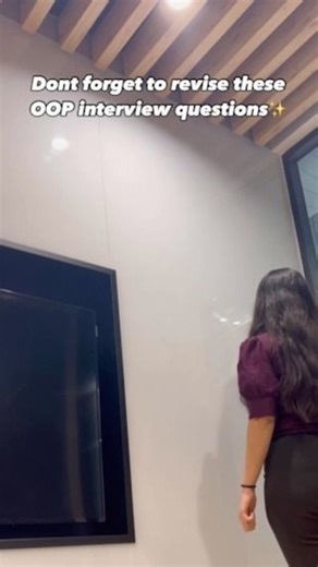 Himanshi Sehgal on Instagram: "- ✅ What is the difference between class and object? - ✅ What are the four pillars of OOP (Encapsulation, Inheritance, Polymorphism, Abstraction)? - ✅ Explain the concept of inheritance and its types (single, multiple, multilevel, hierarchical, hybrid). - ✅ What is polymorphism? How does method overloading differ from method overriding? - ✅ What is encapsulation? How does it help in data hiding? - ✅ What is abstraction? How do abstract classes and interfaces contri