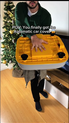 Automatic Car Cover with Anti-Theft Features