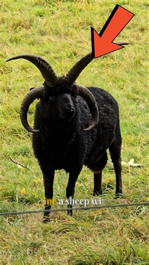 Jacob Sheep The Sheep With FOUR Horns?! 😳 Nature’s Most Bizarre Sheep 🐑 #shorts