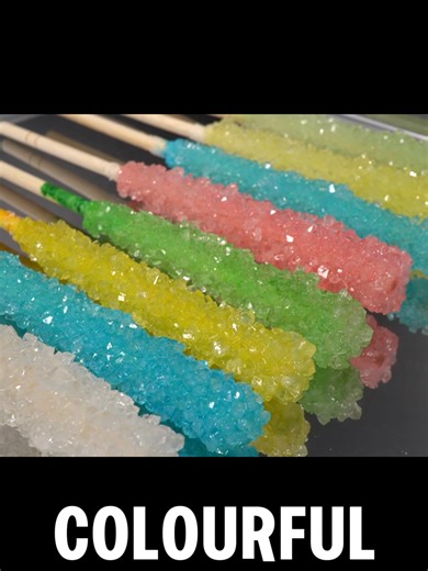 How to Make Colorful Crystal Candy at Home