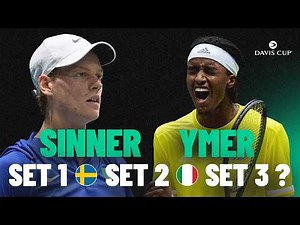 The ULTIMATE Davis Cup Finals Upset!?! Jannik Sinner v Mikael Ymer | Extended Highlights
