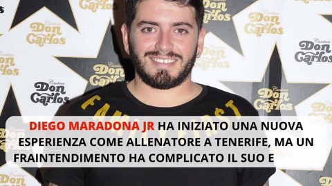 Diego Armando Maradona jr e la frase choc sul cognome, la replica del figlio del Pibe dopo l'intervista