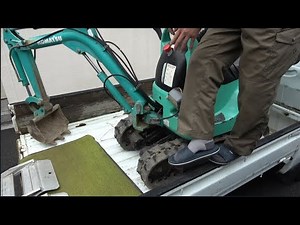 ヤフオクで買った KOMATSU PC 01 無料貸出しました(重機)