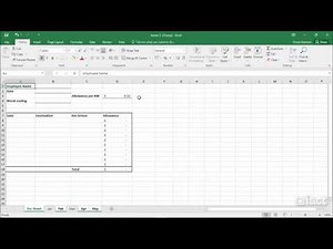 Grouping Sheets - Excel 2016 Level 2