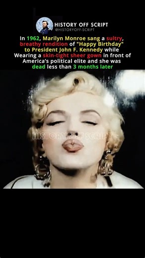 The Night Marilyn Sang to JFK