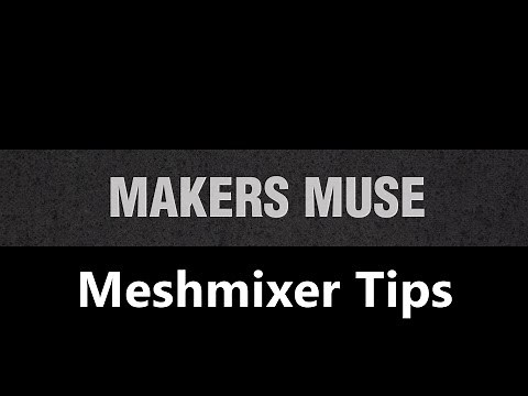 3D Print like a boss using Meshmixer
