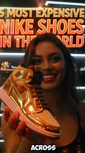 Top 5 Most Expensive Nike Shoes in the World | Million Dollar Jordans | Rare Sneaker Collection 2025