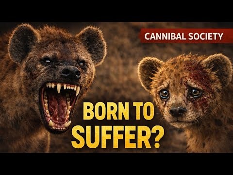 Born Into a Cannibal Family | Hyena Life Is Hell