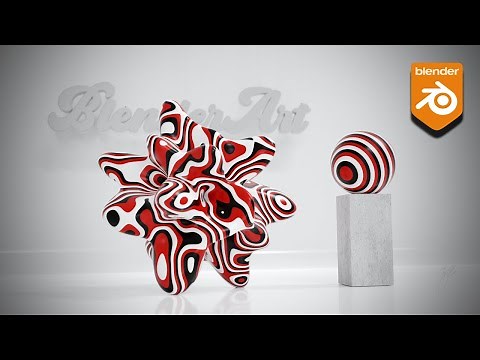 Blender Wave Texture Node Tutorial- Abstract art