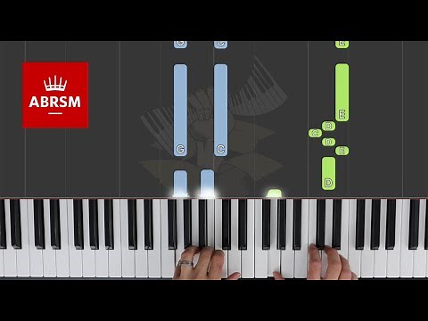 Le chant du pâtre / ABRSM Piano Grade 2 2021 & 2022, B:2 / Synthesia Piano tutorial