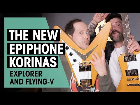 NEW Epiphone Korina Guitars | Explorer & Flying V Reissue | Thomann