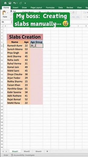 Create Slabs in Excel in ONE Formula! | No IF, No Hassle 🚀