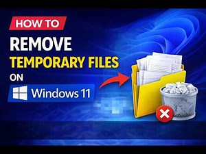 How to Remove Temporary Files on Windows 11 | GearUpWindows Tutorial