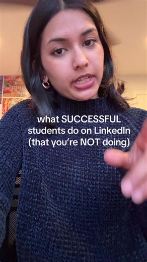 💻here’s what SUCCESSFUL students do on LinkedIn that you’re NOT doing! #linkedin #networking #internship #jobs #employment