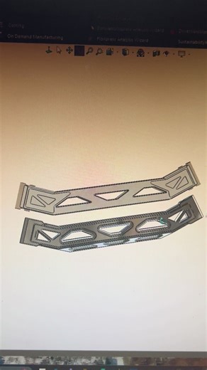 Decided the sheet metal crossmember wasn’t good enough for the F100 so I built a billet aluminum version. I will post the real version once it comes in. #offroad #prerunner #f100 #billet #longtravel