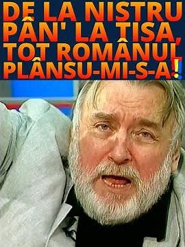 De la Nistru pân' la Tisa , tot românul plânsu-mi-s-a! Adrian Păunescu cu cea mai românească Doină!