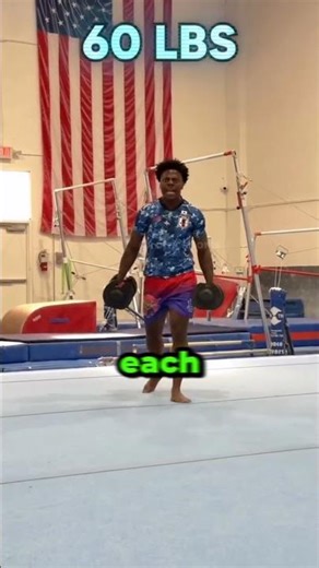 INSANE CHALLENGE 🤯 IShowSpeed Attempts 70LB Backflip #shorts