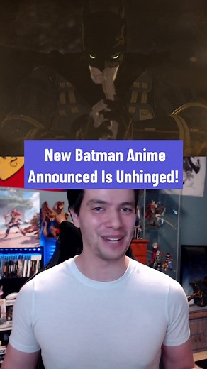 New Batman Anime Announced Is Unhinged!