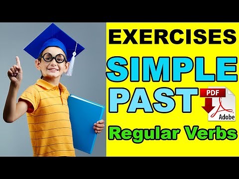 Past Simple - Only regular verbs - Exercises +PDF - Improve your grammar -Easy English Lesson