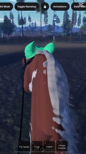OVERJUMP !! #horse #pony #equestrian #game #roblox #equest #edit #fyppppppppシ