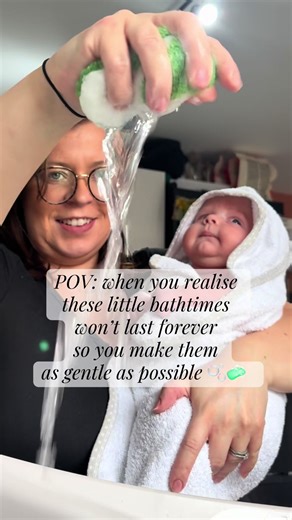 Soft, gentle, effective and reusable time and time again 🫧✨ #babybath #newborn #mumlife #waschies