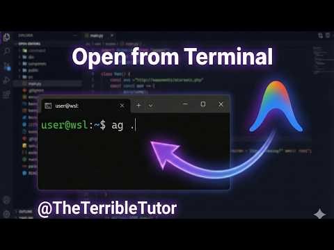 How to Open Google Antigravity from any WSL Terminal