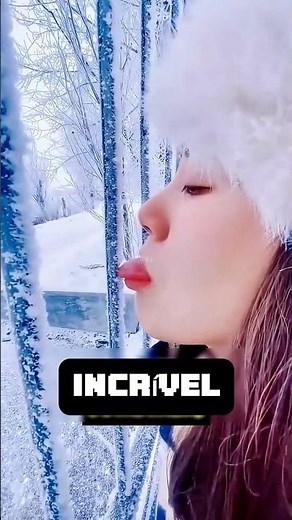 👉 Did your tongue stick to the ice? DON'T DO THAT! 😱