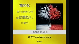 2016年 J-POPオリジナル年間シングルランキングトップ100 Part.1