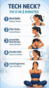 TECH NECK? Fix It in 3 Minutes 📱 | Neck Pain Relief Yoga