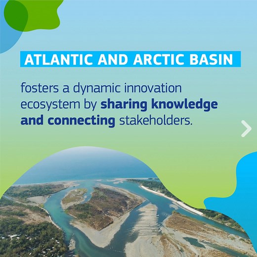 EU Mission Ocean & Waters' Lighthouses drive innovation to restore 🇪🇺 basins: ❄️ Atlantic & Arctic: restoring coastlines across the Atlantic Ocean & Polar Waters 🌍 Baltic & North Sea: Blending Waters, Connecting Coasts towards a sustainable, carbon-neutral, and circular blue economy 🌊 Danube River & the Black Sea: Waters health & resilience from rivers to sea basins 🌴 Mediterranean Sea: Working together to tackle pollution challenges Find out more 👉 europa.eu/!BFpCBj | EU Science & Innovat