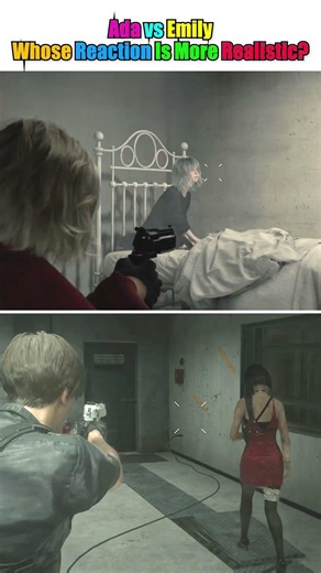 Ada vs Emily: Whose Reaction Is More Realistic? #ResidentEvilRequiem #ResidentEvil9 #RE9