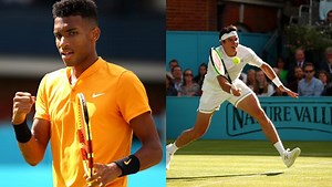 Match Wrap: Auger-Aliassime rolls on, Raonic bows out at Queen's Club