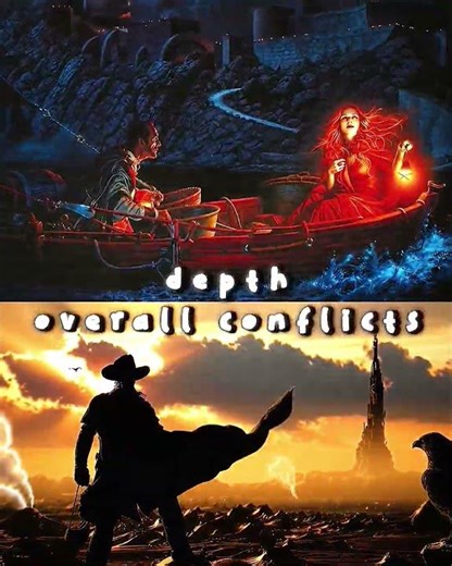 ASOIAF vs The Dark Tower || Writing #shorts