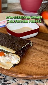 Low carb nori wraps using almond flatitos. | Tito Jhay's